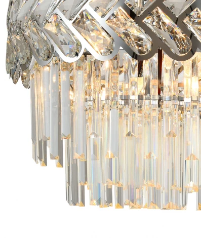 Подвесная люстра Natali Kovaltseva Armour 81436/8C CHROME