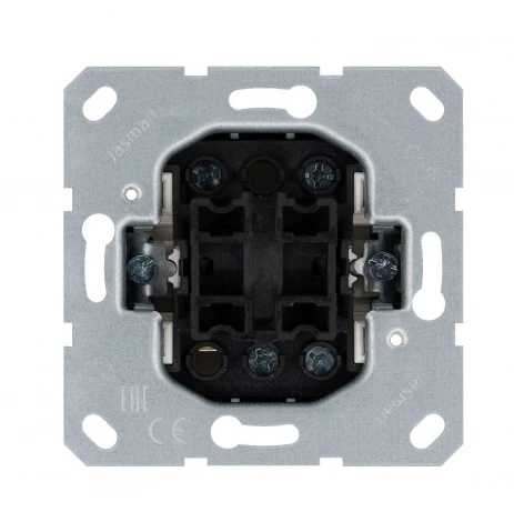 Выключатель одноклавишный перекрестный (мокко) Jasmart G-Classic G3013Z