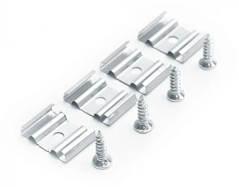 Профиль накладной для светодиодной ленты Feron 10371 черный CAB262