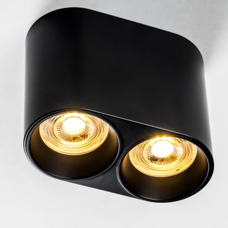 Накладной точечный светильник PVC д/LED-модулей 941хх и LED-ламп D50мм Lightstar Rullo 213467 (круглые)