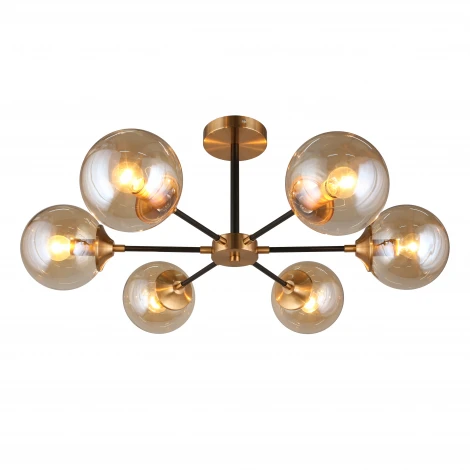 Потолочная люстра на штанге Aployt Beta APL.909.07.06 (220V, шарики)