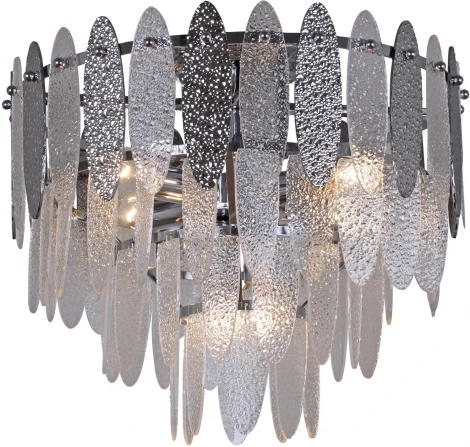 Потолочная люстра Reluce 09031-3.3-06 CR (220V, хрусталь)