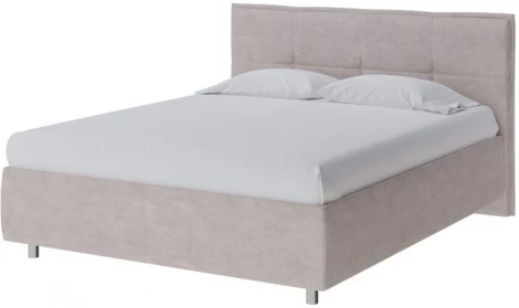 PROxSON Кровать Lino без основания (Ткань: Велюр Лофти Бежевый) 140x200
