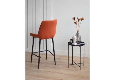 Барный стул Челси 360 терракотовый (zd 432) / черный np 632577