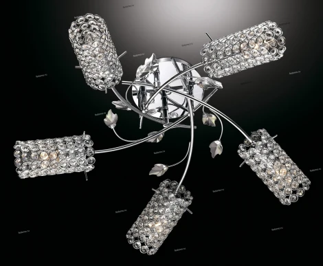 Потолочная люстра Odeon Light Ladena 2577/5C
