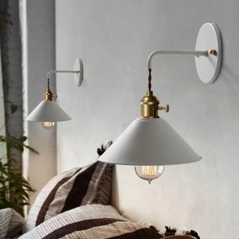 Бра с подвесным плафоном Braid Wall White ImperiumLoft Braid-Wall01 (167735-26) (220V)