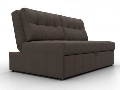 Диван прямой Лига-107 (140) (ЛДСП,Брус,Фанера,Рогожка/Коричневый) Лига Диванов 134902