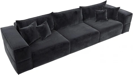 Диван прямой Лига-058 НПБ Лонг Лига Диванов (Велюр) арт.129397