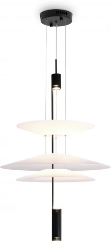 Подвесной светильник Freya Mono FR6190PL-L7WB (LED, 220V, на тросе, круглые, летающая тарелка)