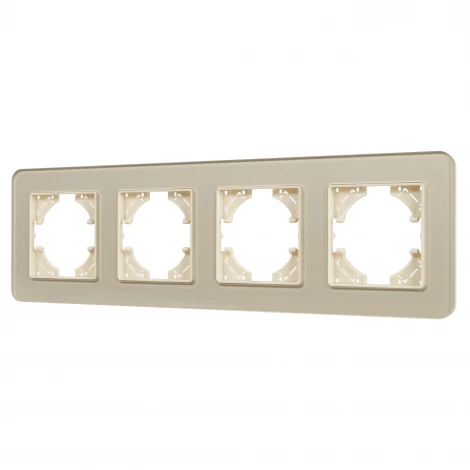 Рамка стеклянная FRM-OMALI-SFGS-4-GD (Arlight) 049719