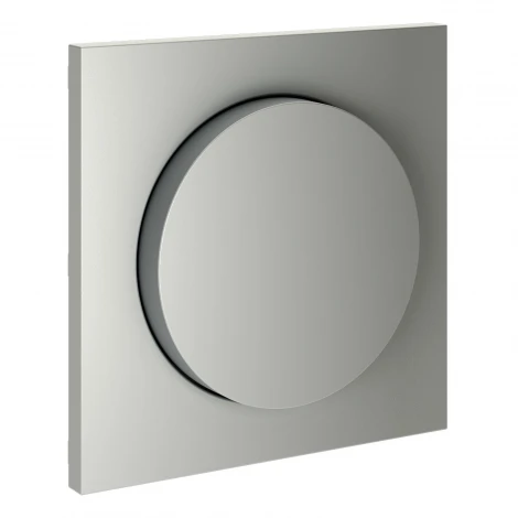 Накладка для светорегулятора поворотно-нажимного Voltum S70 VLS002005 (сталь)