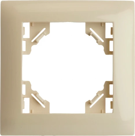 Рамка на 1 пост (слоновая кость) Stekker Эрна Элегант 49666