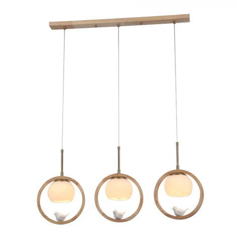 Подвесной светильник Arte Lamp A4182SP-3BR Caprice (220V, на проводе, шарики, птички)