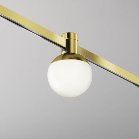 Трековый светильник магнитный 24V 5W Maytoni Luna TR149-1-5W4K-BS (LED, шар)