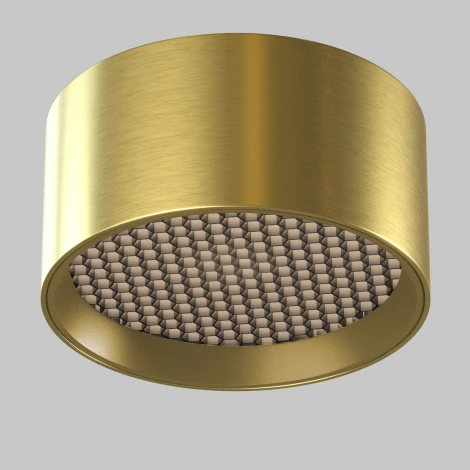 Накладной потолочный светильник влагостойкий LED Maytoni Glare C122CL-L7-4K-BS (220V, круглые)