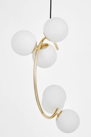 Подвесной светильник Lumina Deco Bonio LDP 7031-6 F.GD (220V, на проводе, шарики)