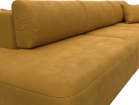 Диван прямой Лига-036 НПБ Модерн Лонг подлокотник справа Лига Диванов (Велюр) арт.127684