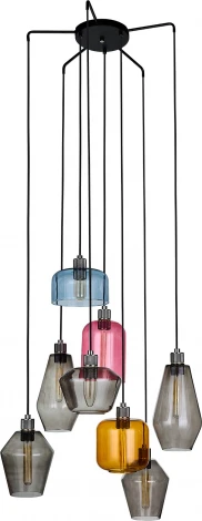 Подвесной светильник 33 ИДЕИ PND172M.08.10.004DC.BL-M5616 (220V, на проводе)