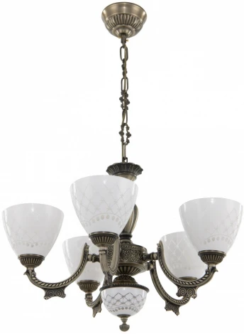 Подвесная люстра Arte Milano AM343837 343837/5 AB (220V, на цепи)