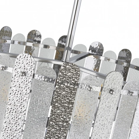 Подвесная люстра хрустальная на штанге Arte Milano Sorrento-3109 373109/6/350/500 CR (220V)