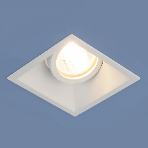 Встраиваемый точечный светильник Elektrostandard 6070 MR16 WH белый (220V)