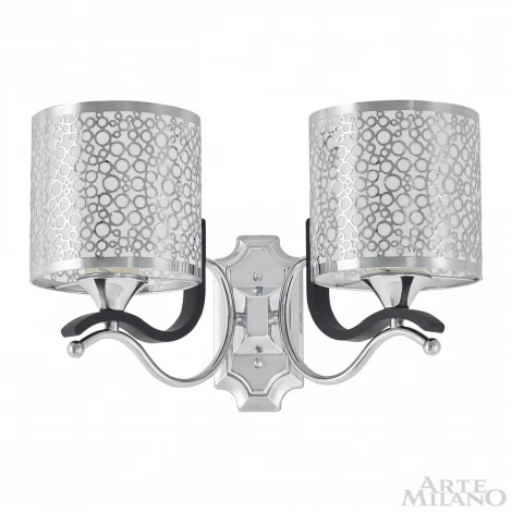 Бра Arte Milano Florentia-6787 306787/2W Bk/Ni (220V)