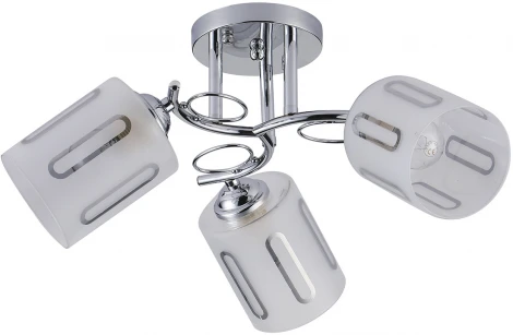 Потолочная люстра на штанге Escada Calluna 1120/3PL E27*40W Chrome (220V)