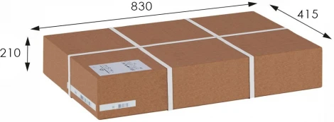 Комод Джульетта молочный дуб Л Mebelik арт.008544