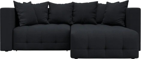 Диван угловой Лига-052 НПБ угол универсальный Лига Диванов (Замша) арт.128813