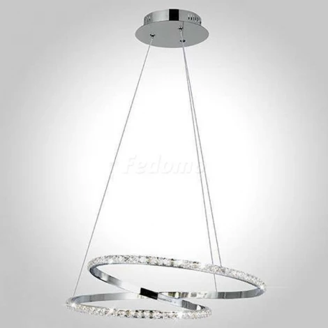 Подвесной светильник Eurosvet Asteria 90062/2 хром 36W
