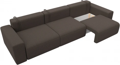 Диван прямой Лига-036 НПБ Классик Лонг Лига Диванов (Рогожка) арт.124203