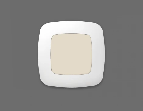 Лицевая панель Ambrella Volt OMEGA (Бежевый матовый) заглушка для суппорта QUANT OP3360