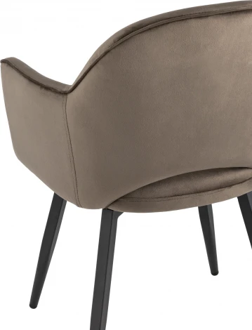 Стул Stool Group Венера вращающийся велюр коричневый