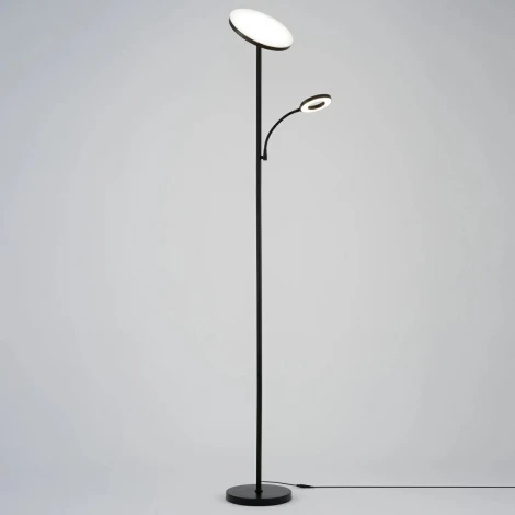 Торшер на гибкой ножке для чтения Citilux Click CL810011 (LED, 220V, пульт управления, сенсорный выключатель)