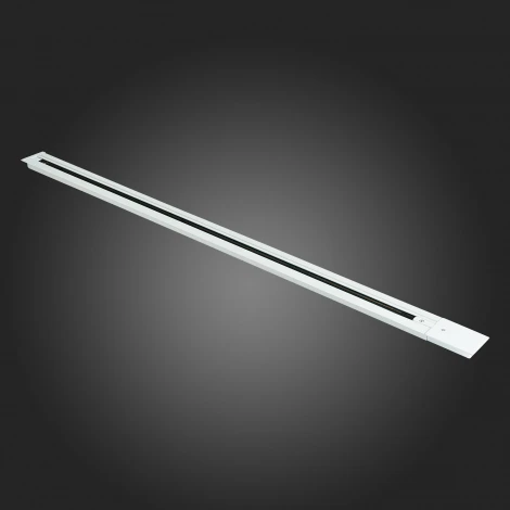 Шинопровод 1м однофазный встраиваемый ST Luce ST012.519.01 Белый, жилы черные