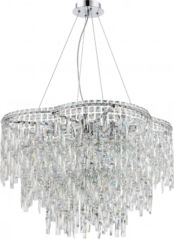 Подвесная люстра Crystal Lux ABRIL SP12 (220V, на тросе)
