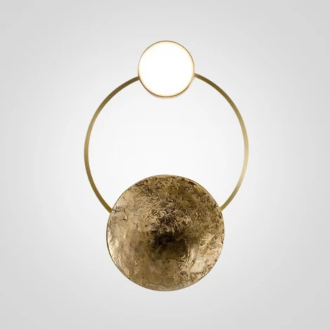 Настенный светильник (бра) Shield B ImperiumLoft Shield01 (158396-26) (LED, 220V, кольцо)