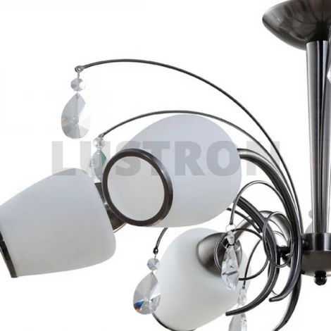 Потолочная люстра IDLamp 805 805/6PF-Darkchrome
