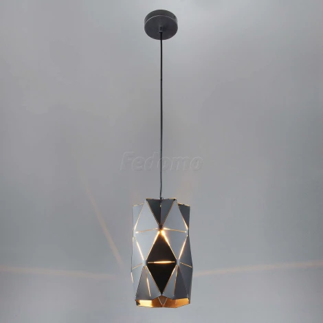 Подвесной светильник Eurosvet Reprise 50145/1 черный (220V, на проводе)