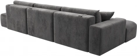 Диван угловой Лига-036 НПБ Модерн Лонг левый угол Лига Диванов (Велюр) арт.127757L