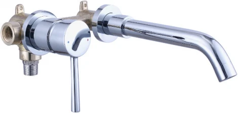 Смеситель Swedbe Platta 5502 С ВНУТРЕННЕЙ ЧАСТЬЮ, для раковины