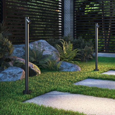 Наземный светильник Elektrostandard Rone 35175/S черный (LED, 220V, круглые, IP65)