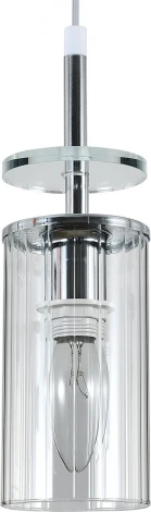 Подвесной светильник Escada Avolto 10191/3S Chrome 3x40Вт E14, металл/стекло, хром (220V, на проводе)