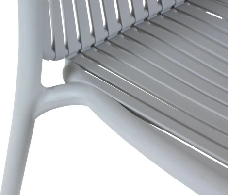 Стул уличный Scoop ОГОГО Обстановочка! (Пластик/Светло-серый) арт.926843