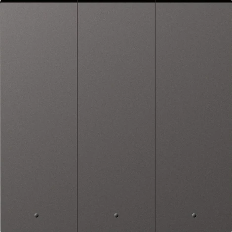 Клавиша 3-я с подсветкой, матовый титан Donel A07 DE28345