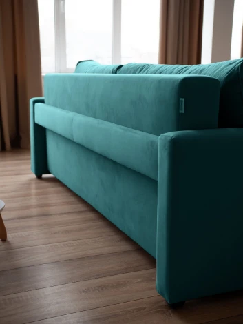 РИМИНИ Диван прямой изумрудный D1 furniture арт.AAA4046016