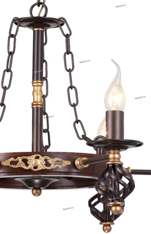 Подвесная люстра Arte Lamp Cartwheel A4550LM-6CK