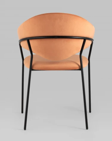 Стул Stool Group Алексис велюр оранжевый УТ000035130