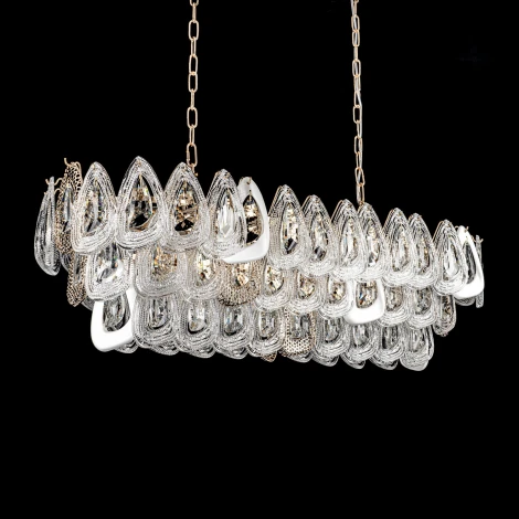 Подвесная люстра хрустальная Modelux ML.6775.1125 GD