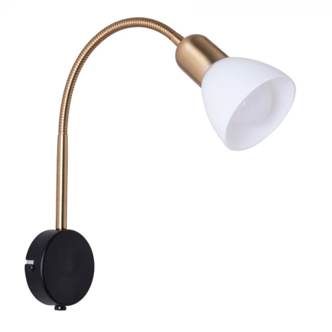 Бра Arte Lamp Falena A3116AP-1BK (220V, выключатель)